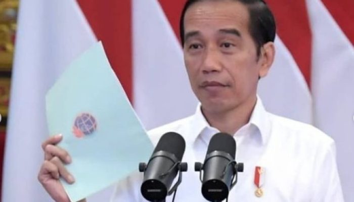 Presiden Jokowi Serahkan 584.407 Sertifikat Hak Atas Tanah Secara Virtual