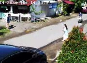 Viral !! Panik Karena Guncangan Gempa Di Mamuju, Mahasiswa Justru Di Tabrak Motor
