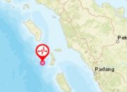 Gempa Tektonik 4.6 SR Juga Guncang Nias Utara, Tidak Berpotensi Tsunami