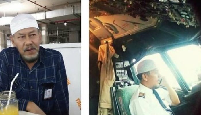 Sosok Kapten Pilot Afwan, Identik Dengan Kopiah Putih Dan Taat Beribadah