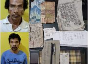 Polsek Rengat Barat Sikat Bandar Togel, Dua Pelaku Diamankan