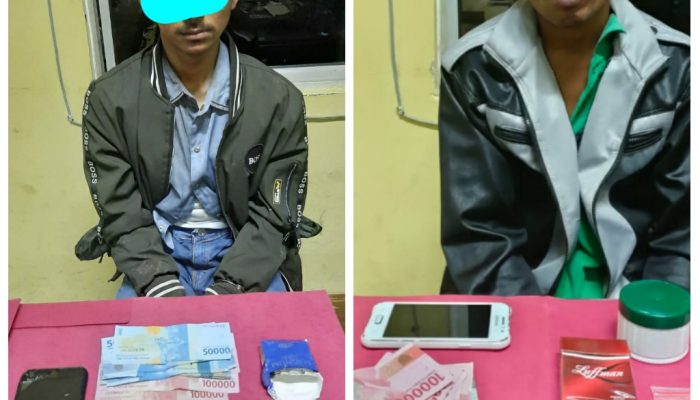 2 Pelaku Dari Jaringan Pengedar Shabu Berhasil Dibekuk Satnorkoba Polres Kuansing