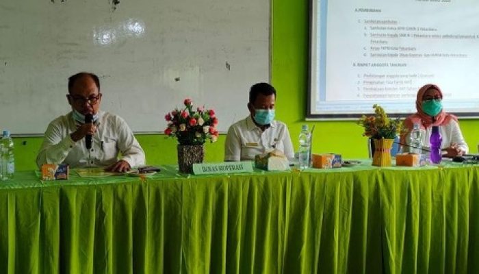 SMKN 1 Pekanbaru Gelar RAT Koperasi, Kadis Koperasi Dan UKM : Koperasi Lakukan RAT Dengan Waktu Afdal