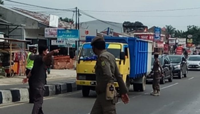 Satpol PP Dan Forkopimda Gelar Operasi Yustisi Penegakan Prokes Pencegahan Covid-19 Di Wilayah Pekanbaru