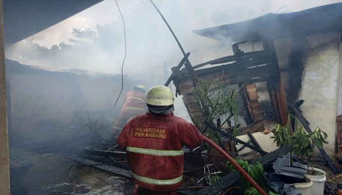 Kompor Masih Nyala Ditinggal Keluar Jadi Penyebab Kebakaran 3 Unit Rumah Petak