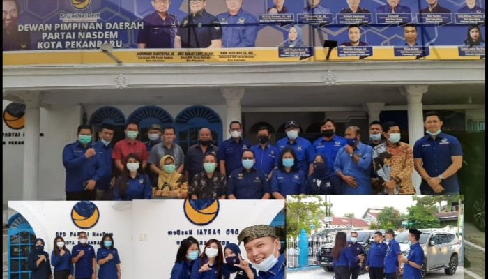 Sosialisasi Pilkada, KPU Pekanbaru Lakukan Kunjungan Ke DPD Partai Nasdem