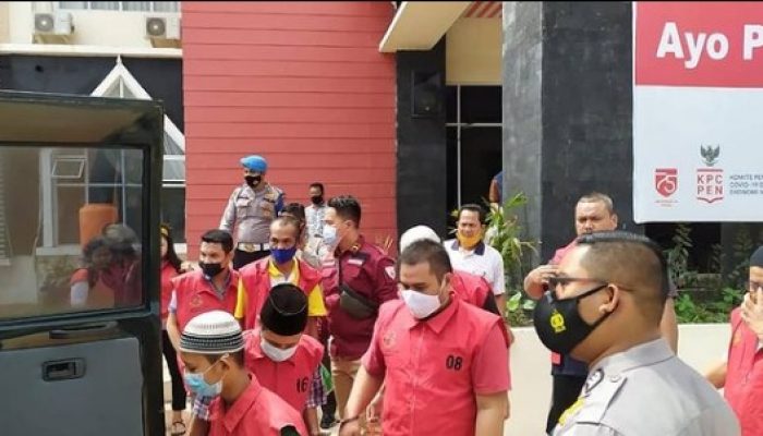 16 Tahanan Dipindahkan Ke Lapas Kelas II B Selat Panjang
