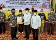 KPU Meranti Putuskan Paslon H. Adil-H. Asmar Pemenang Pilkada 2020