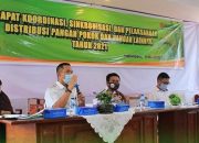 Penguatan Kegiatan PPM Dan Kegiatan Strategis Lainnya, Disketapang Gelar Rakor Sinkronisasi Pelaksanaan Distribusi Pangan Pokok Dan Pangan Lainnya Tahun 2021