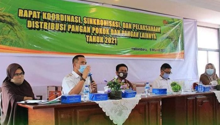 Penguatan Kegiatan PPM Dan Kegiatan Strategis Lainnya, Disketapang Gelar Rakor Sinkronisasi Pelaksanaan Distribusi Pangan Pokok Dan Pangan Lainnya Tahun 2021
