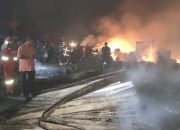 Pasar SP1 Tapung Hilir Terbakar, 2 Meninggal