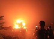 Kilang Minyak Pertamina di Balongan Indramayu Terbakar dan Meledak