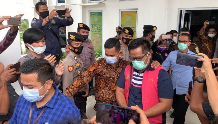 Kepala BPKAD Kuansing Resmi Jadi Penghuni Baru di Sel Mapolres Kuansing
