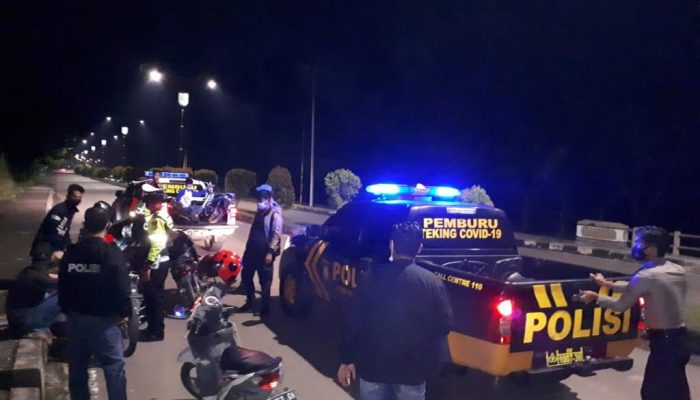 Satlantas Polres Kuansing Tindak Tegas Pelaku Balap Liar