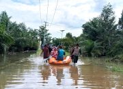 Setelah Diguyur Hujan Lebat, Perumahan Pesona Harapan Indah Di Tangkerang Labuai Kembali Banjir