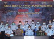 Sambut Hari Bakti Pemasyarakatan ke 57 Lapas Narkotika Rumbai Razia Blok Hunian