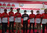 DPC PWRI Kuansing Resmi Di Lantik, Kadis Kominfoss Kuansing : Harus Mampu Bersinergi Dengan Semua Kalangan