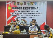 Polres Kuansing Gesa Persiapan Pos Penyekatan Mudik dan Ops Lancang Kuning 2021