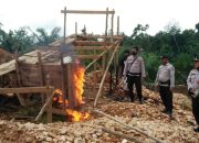 Jelang Lebaran, Polsek Hulu Kuantan Kian Gencar Lakukan Penertiban PETI