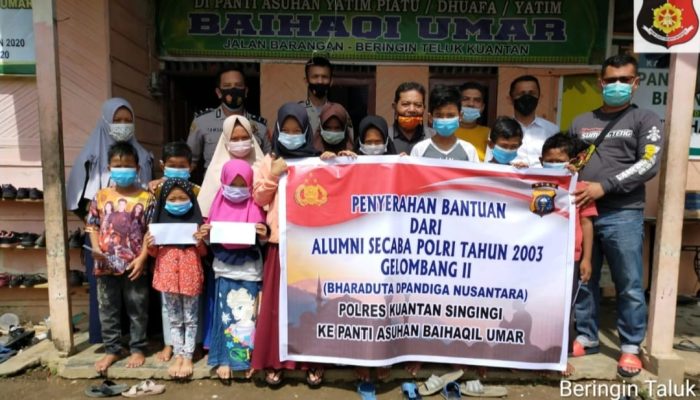 Bharaduta Polres Kuansing (BDN) Berbagi Berkah Ramadhan
