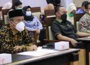 Sekdakab Tanjabbar Hadiri Rapat Evaluasi Penanganan Covid 19