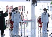 Pasangan ASA Resmi Dilantik Gubri Syamsuar Sebagai Bupati dan Wakil Bupati Kuansing