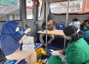 8.545 Warga Telah Menerima Vaksin Dari Bus Layanan Vaksinasi Keliling