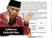 Masyarakat Minta Gubernur Non-Aktifkan Kadisdik Riau dari Jabatannya