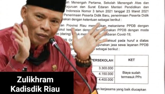 Masyarakat Minta Gubernur Non-Aktifkan Kadisdik Riau dari Jabatannya