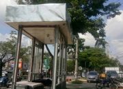 Halte TMP Di Pekanbaru Dihancurkan dan Bakal Di Bangun Ulang