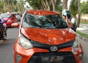 Tabrakan Beruntun Di Jalan Sudirman, Pengendara Motor Tewas Di Tempat