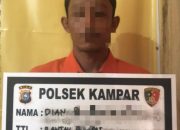 Polsek Kampar Kembali Menangkap Pelaku Pencurian TBS Sawit Di Desa Padang Mutung
