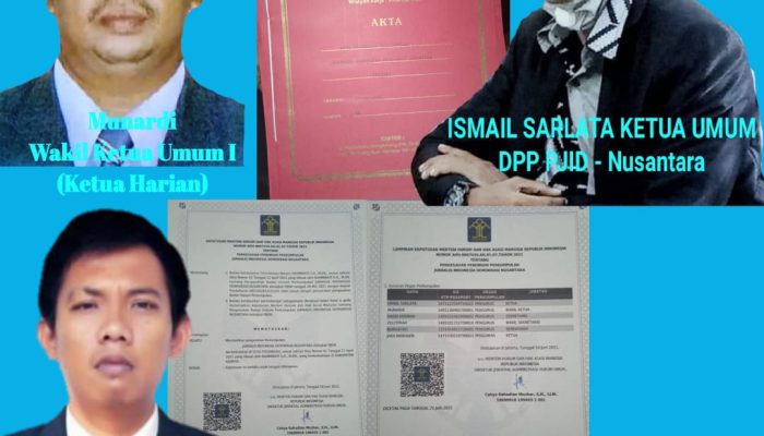 Resmi Berbadan Hukum, DPP PJID-Nusantara Terbitkan Enam SK Mandat Dewan Pimpinan Wilayah Provinsi di Indonesia