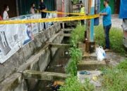 Sesosok Mayat Ditemukan Di Dalam Parit Jalan Soebrantas Pekanbaru