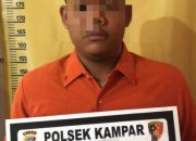 Salah Satu Pelaku Pengeroyokan Di Rumbio Jaya Ditangkap Polsek Kampar
