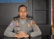 Satlantas Pekanbaru Lakukan Penyekatan Arus Di 25 Titik Ruas Jalan Dalam Kota