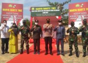 Kodim 0301 Pekanbaru Taja Program Karya Bakti TNI Tahun 2021 Di Tenayan Raya
