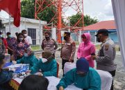 Sambut HUT Ke-76 RI, Polres Meranti Gelar Vaksinasi Dosis Kedua Bagi Keluarga Polri dan Masyarakat