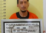 Sempat Lari Ke Atap Rumah, DPO Kasus Narkoba Akhirnya Ditangkap Polsek Kampar Kiri Hilir