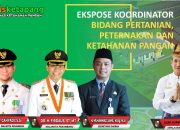 Kadis Ketapang “AKUR” paparkan Strategi Kebijakan Pemulihan Ekonomi Nasional (PEN) selaku Koordinator bidang Pertanian, Peternakan dan Ketahanan Pangan.