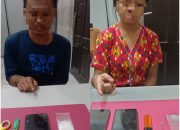 2 Pengedar Shabu Diringkus Resnarkoba Polres Kampar Pada 2 Lokasi di Wilayah Tapung