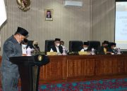 PARIPURNA LAPORAN BADAN ANGGARAN TERHADAP RANPERDA PERUBAHAN APBD KAB. KAMPAR TAHUN ANGGARAN 2021