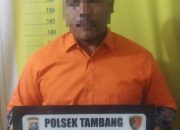 Aniaya Anggota Polri, Pria Sok Jago ini Akhirnya Diringkus Polsek Tambang