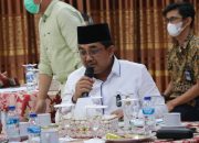 Permasalaham Pembangunan Jembatan Sungai Nibung, Bupati Tanjabbar Pimpin Rapat Konsolidasi
