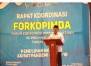 Bupati Tanjabbar Hadiri Rakor Forkompinda Jambi