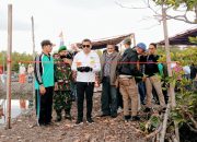 Bupati Meranti H Muhammad Adil SH Resmikan Kerambah Udang di Tanjung Bunga