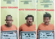 Polsek Perhentian Raja Amankan 3 Terduga Pelaku Pencurian TBS Milik PT. Eka Daya Sejati Sukses
