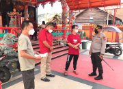 Kapolres Meranti Tinjau Sejumlah Vihara, Pastikan Perayaan Imlek Aman dan Terapkan Prokes Ketat
