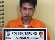 Seorang Tersangka Kasus Narkoba Diamankan Polsek Tapung di Rumahnya