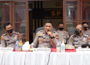 Kunker ke Polsek Rangsang Barat, Kapolres Minta Personil Jaga Nama Baik Institusi